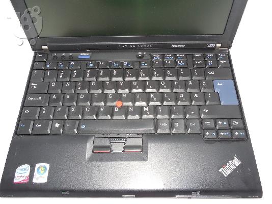 Lenovo Thinkpad X200 Core 2 Duo 4GB 160GB Cam